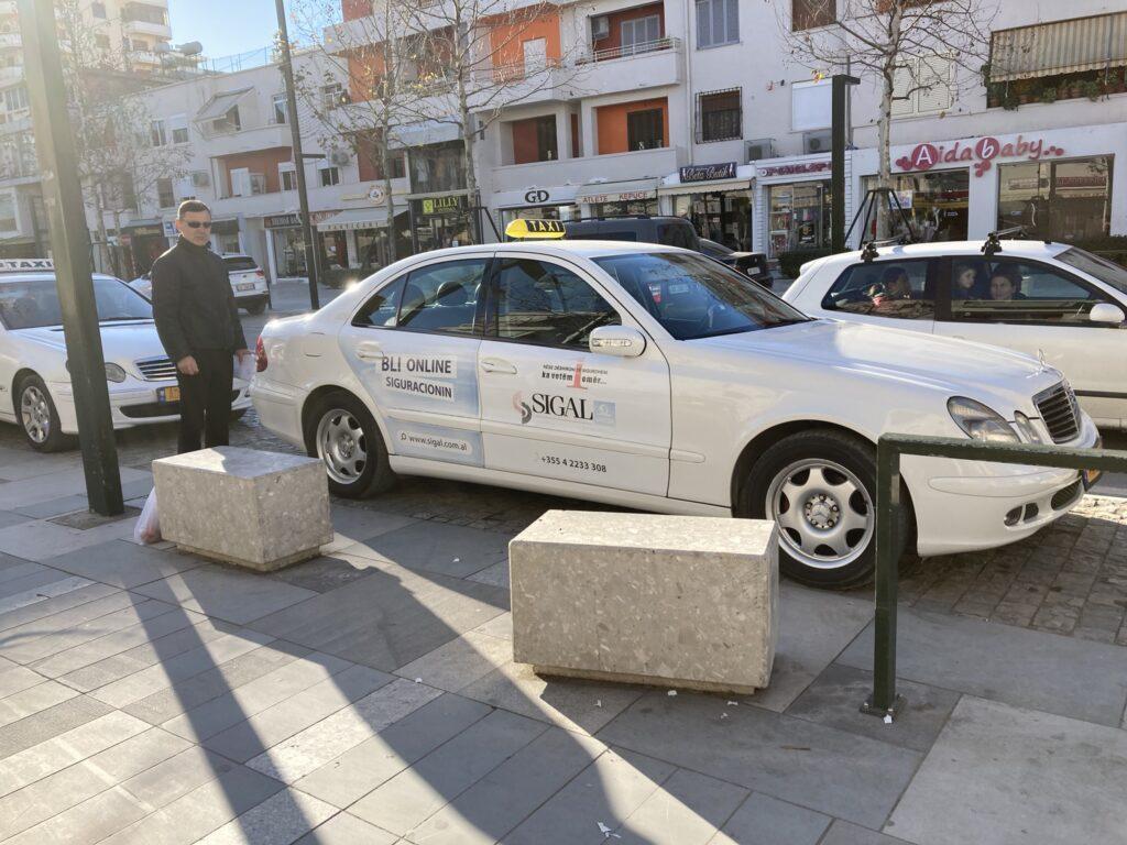 Gjergji Taxi Driver in Vlora Albania-Beautiful Vlora