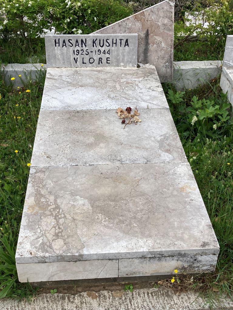 Hasan Kushta grave-National Heroes Cemetery-Beautiful Vlora