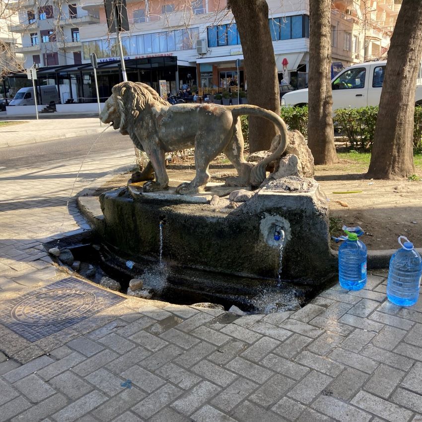 Lion Fountain-Beautiful Vlora