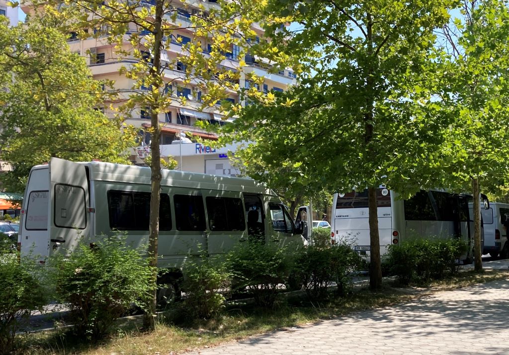 Bus Station south in Vlora-Beautiful Vlora