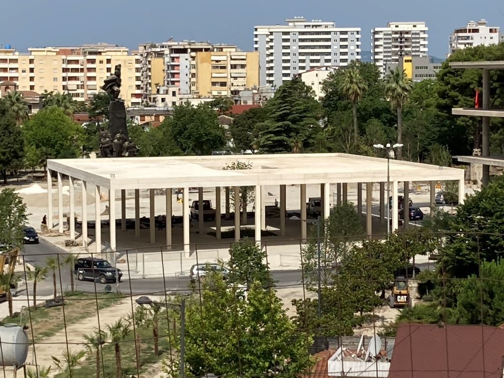 Flag Square-National Heroes Cemetery-Beautiful Vlora